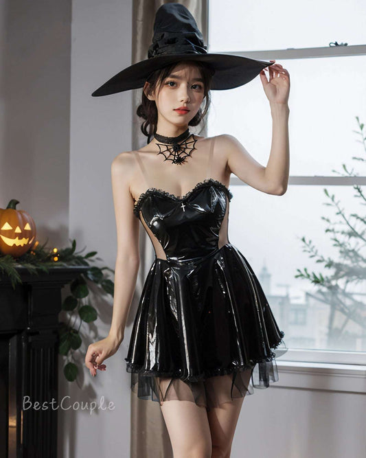 暗夜漆皮小女巫COS套裝 BestCouple HongKong
