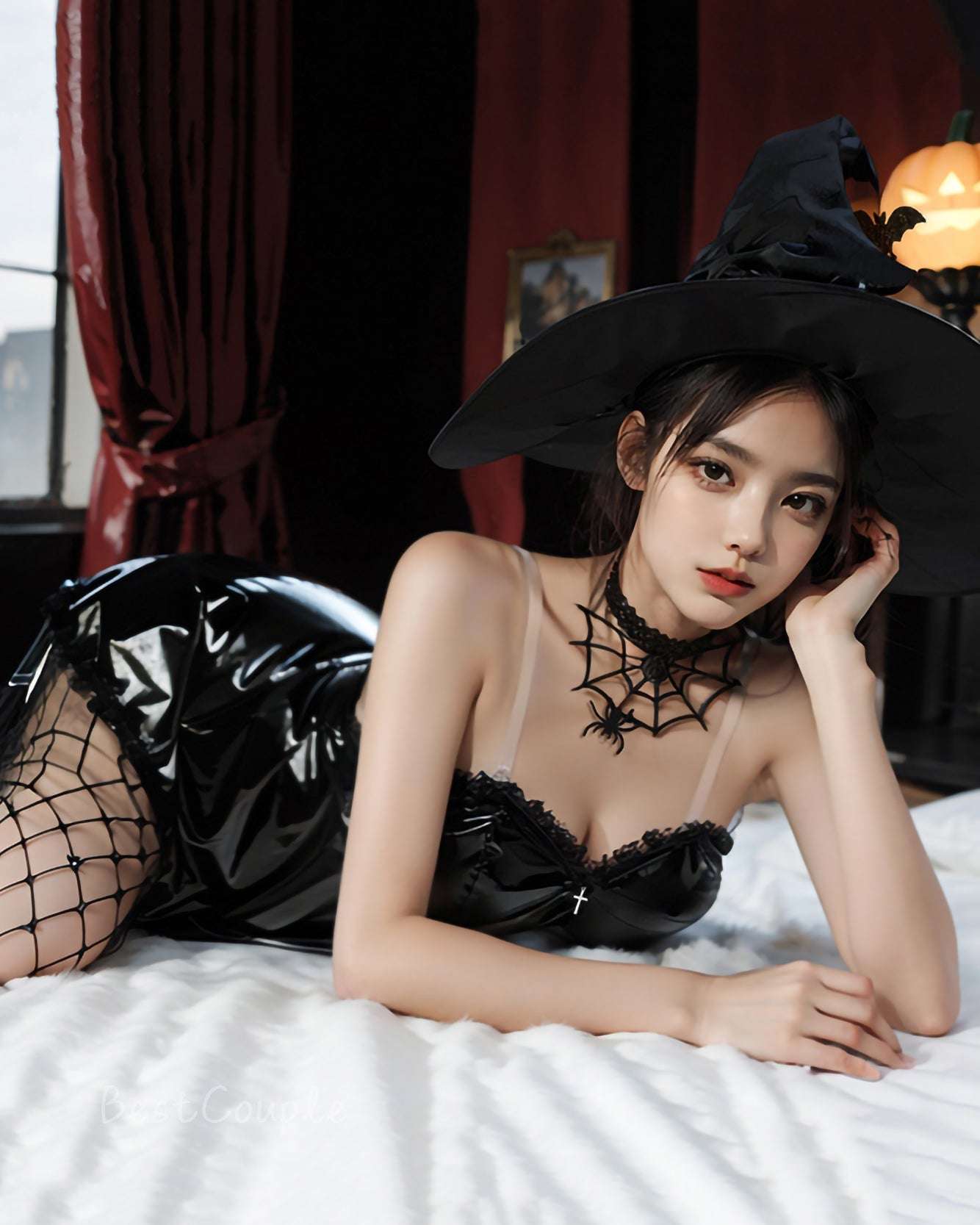 暗夜漆皮小女巫COS套裝 BestCouple HongKong