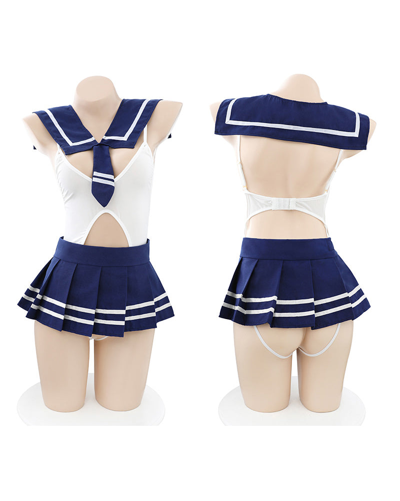 開襠連體衣學院套裝 BestCouple HongKong