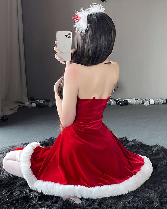 聖誕抹胸連衣裙套裝 BestCouple HongKong