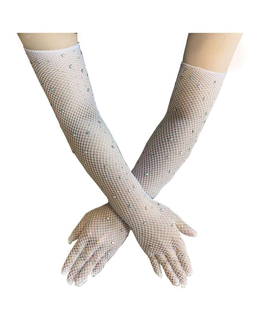 性感手套- 閃石白色 BestCouple HongKong