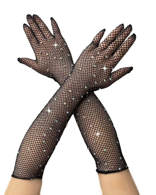 性感手套- 閃石黑色 BestCouple HongKong