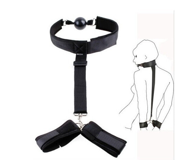 情趣玩具 SM調教口塞手銬 S0030 BestCouple HongKong