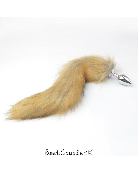 情趣玩具 毛毛肛塞尾巴 S0033 棕色 BestCouple HongKong