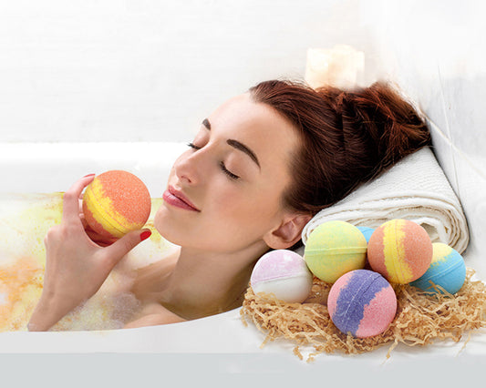 超香沐浴球套裝 六種香味|浴球 泡泡浴 泡澡球 沐浴炸彈|Staycation 旅行必備 BestCouple HongKong