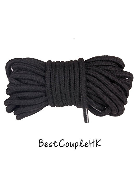 情趣玩具 情趣棉繩 黑色 BestCouple HongKong