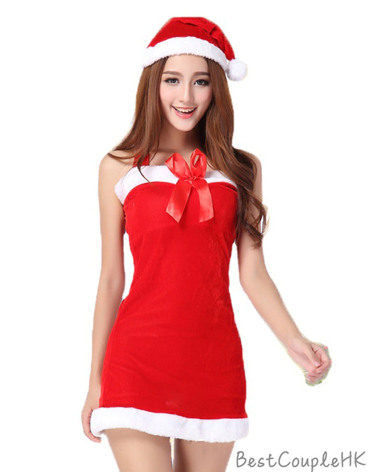 經典聖誕女郎套裝 - 情趣內衣 BestCouple HongKong